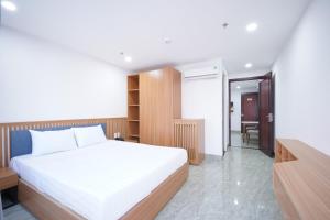 Postel nebo postele na pokoji v ubytování Samya Hotel & Apartment