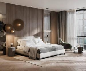 Postel nebo postele na pokoji v ubytování EL DE Olive Aero Suites Near Delhi Airport