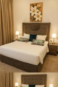 Una cama o camas en una habitación de Saraya Palace Hotel