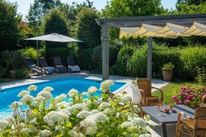 Zahrada ubytování Oasis Les Jardins des Sables d'Olonne