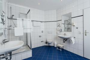 Koupelna v ubytování Hotel Bloemfontein