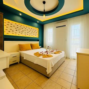 Postel nebo postele na pokoji v ubytování Nature Hotel Doğa Hotel Ölüdeniz