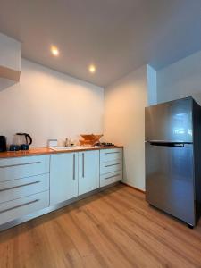 Dapur atau dapur kecil di Chez PASCAL et KIM