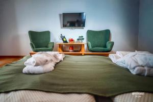 Posteľ alebo postele v izbe v ubytovaní Wellness Penzion Zora Family