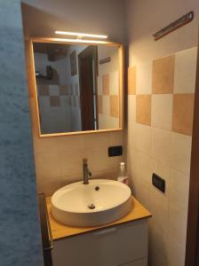 Koupelna v ubytování Camera con bagno e accesso indipendente