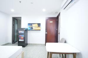 Kuchyň nebo kuchyňský kout v ubytování Samya Hotel & Apartment