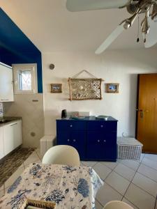 Kuchyň nebo kuchyňský kout v ubytování Casa con giardino