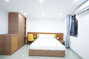 Postel nebo postele na pokoji v ubytování Samya Hotel & Apartment