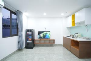 Kuchyň nebo kuchyňský kout v ubytování Samya Hotel & Apartment + 24 fotografií