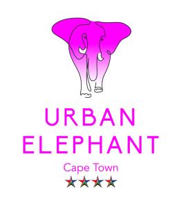 an image of an elephant logo with stars at Urban Elephant Express, The Flamingo in Cape Town