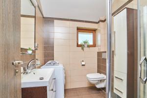 Kúpeľňa v ubytovaní Chalupa na Lipně - Holiday House 1 + 37 fotografií