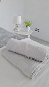 Postel nebo postele na pokoji v ubytování Bella Casa - Suite