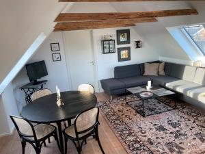 Posezení v ubytování Motel Hune Apartments