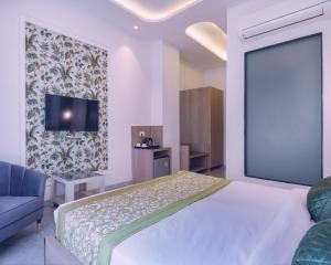TV a/nebo společenská místnost v ubytování Hotel Star Suites By Star Group