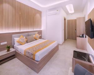 Postel nebo postele na pokoji v ubytování Hotel Star Suites By Star Group + 37 fotografií