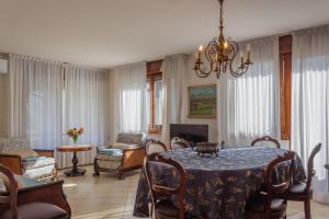 Χώρος καθιστικού στο Casa Betulla