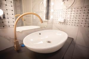 Vonios kambarys apgyvendinimo įstaigoje Hostel K3a