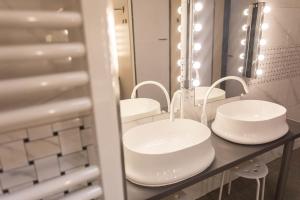 Vonios kambarys apgyvendinimo įstaigoje Hostel K3a