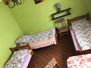 Postel nebo postele na pokoji v ubytování Pokoje u Renatki
