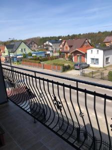 Balkón nebo terasa v ubytování Pokoje u Renatki