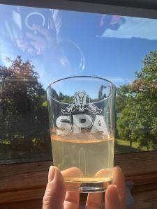 Nápoje v ubytování Au Temps de Spa - La Tour du Tonnelet