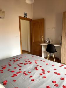 Postel nebo postele na pokoji v ubytování Chez Miró Corella