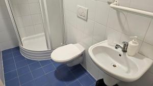Ein Badezimmer in der Unterkunft Baurů Dvůr