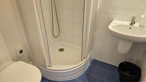 Ein Badezimmer in der Unterkunft Baurů Dvůr