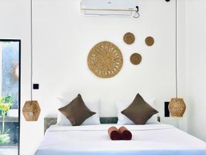 Postel nebo postele na pokoji v ubytování THE ISLaNDERS