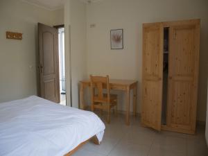 Rúm í herbergi á Contemporary Holiday Home in Houffalize with Private Garden