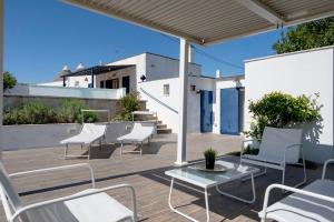 Balkón nebo terasa v ubytování Il Vecchio Leccio