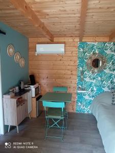 Kuchyň nebo kuchyňský kout v ubytování Moulin Room