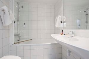 Koupelna v ubytování Scandic Harstad