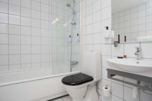 Koupelna v ubytování Scandic Harstad