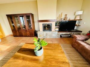 Dapur atau dapur kecil di Villa La Quinta de Albalate Rural Home