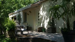 Zahrada ubytování Clos l'Oustal