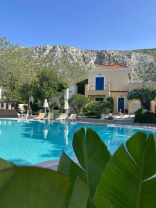 Bazén v ubytování Kalydna Island Hotel nebo v jeho okolí