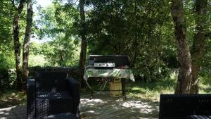 Zahrada ubytování Clos l'Oustal