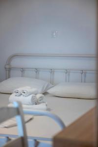 Postel nebo postele na pokoji v ubytování Eleon Luxury Villa