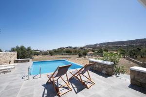 Bazén v ubytování Eleon Luxury Villa nebo v jeho okolí