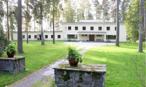 Zahrada ubytování Art Hostel Honkahovi