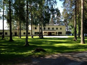 Zahrada ubytování Art Hostel Honkahovi