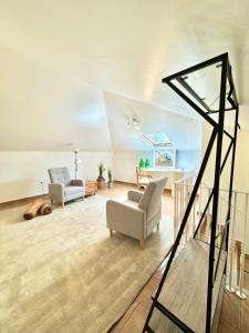 Posezení v ubytování Casa Conduto