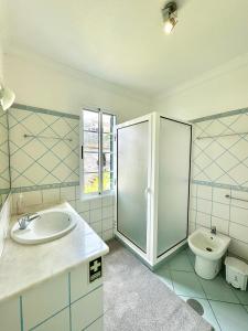 Koupelna v ubytování Casa Conduto