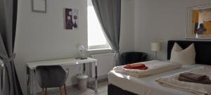 Postel nebo postele na pokoji v ubytování Hotel Link