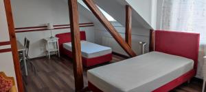 Postel nebo postele na pokoji v ubytování Hotel Link