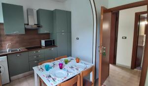 Kuchyň nebo kuchyňský kout v ubytování Pensione TOSCA B&B Cattolica