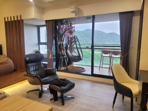 山景或從公寓式飯店拍的山景