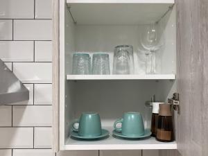 A kitchen or kitchenette at Apartamento Mirador del Tinto centro ciudad