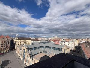 Výhľad na mesto Budapešť alebo výhľad na mesto priamo z penziónu